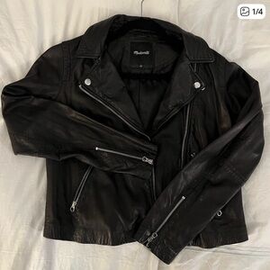 Madewell Leather Moto Jacket